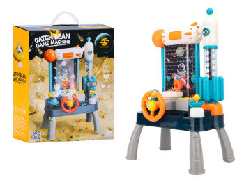 Игровой автотренажер с рулем ZZ1439B, 57 см, музыка и свет, движущиеся элементы