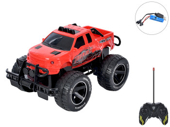 Джип радіокерований Raptor, 19 см, світло, масштаб 1:18, акумулятор та USB-зарядка, 3 види