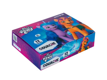 Гуашь My Little Pony 12 цветов, 20 мл, Kite