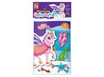 Магнитная игра, Единорог, 18 элементов, Vladi Toys
