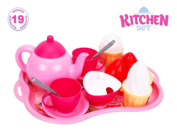 Набір посуду ігровий Kitchen set, 32,5 см, для сюжетних ігор, Технок