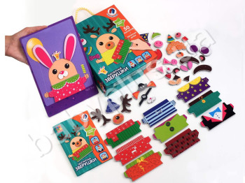 Магнитная игра Зверушки, Vladi Toys
