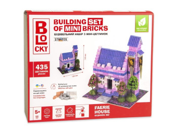 Конструктор из мини-кирпичиков BLOCKY Дом Феи, Strateg