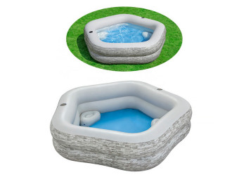 Басейн сімейний надувний Splash Paradise. Bestway 54423