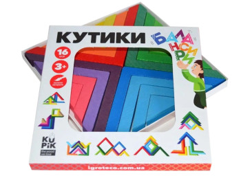 Кутики-балансири, 16 деталей , Igroteco