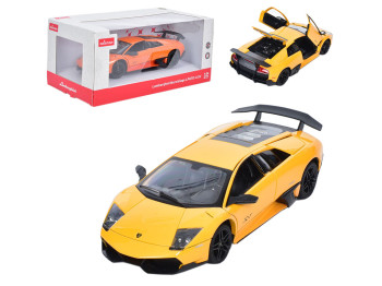 Машинка металлическая Lamborghini Murcielago 39300, 17 см, открываются двери, Rastar