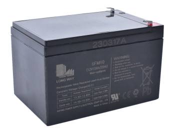 Батарея універсальна 12V10Ah, 15,3-10-9,5см, 2023р. Long Way. 12V10Ah-BATTERY