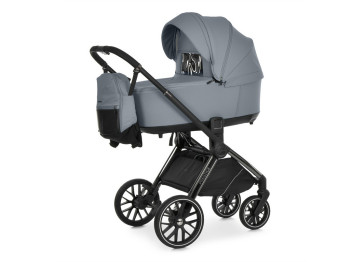 Коляска універсальна 2в1EL Camino Prestige ME 1124-3 Frost Gray, сіра