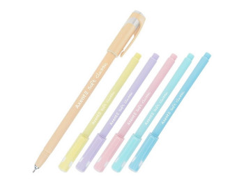 Ручка масляна Soft Pastel синя. Axent AB1102-02-A