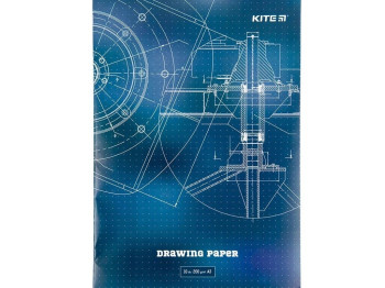 Бумага для чертежа А3, 10 листов, Kite