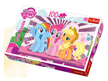 Пазли Райський ландшафт, Hasbro My Littel Pony, 100 елементів, Trefl