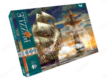 Пазлы Battle ships, 1000 элементов, Danko Toys