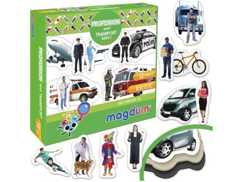 Набір магнітів Рrofession and transport. Magdum ML4031-31 EN
