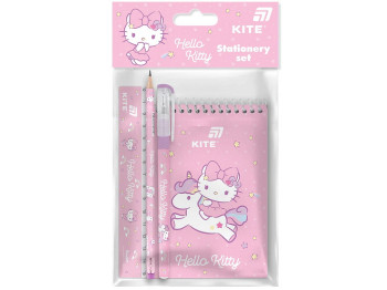 Набор канцелярских принадлежностей Hello Kitty, 4 предмета, Kite