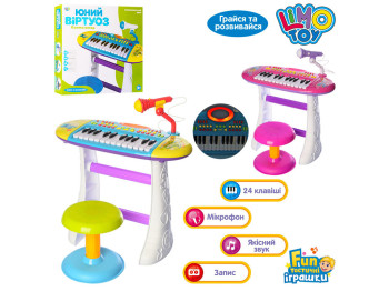 Синтезатор Limo Toy BB383BD; 2 вида; (цена за 1шт)
