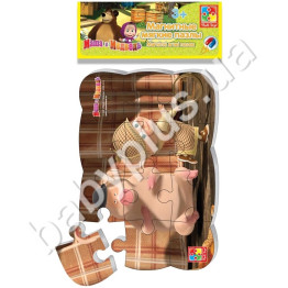Магнитные пазлы Маша Шерлок Хомс А5, Vladi Toys