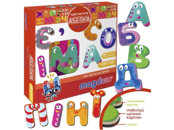 Магнітна гра ABC UA. Magdum ML4031-36 EN