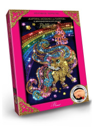 Набор для творчества Мозаика из пайеток Пони, Danko Toys