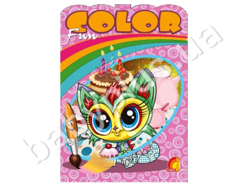 Водная раскраска Fun color, Весёлые животные, Елвик