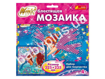 Набор для творчества, Блестящая мозаика Блум, Winx, Ranok Creative