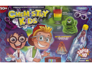 Набор для проведения опытов CHEMISTRY KIDS, Danko Toys