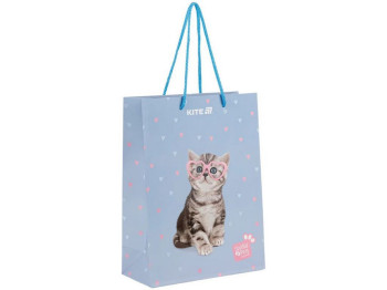 Пакет бумажный подарочный, 18х24см, Studio Pets, Kite