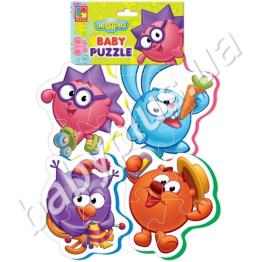 Беби пазлы Смешарики, Vladi Toys