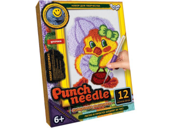 Набір для творчості Килимова вишивка Каченя Punch needle, Danko Toys