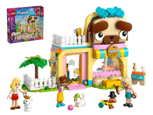 Конструктор LEGO Friends Магазин аксесуарів для домашніх улюбленців, 375 деталей