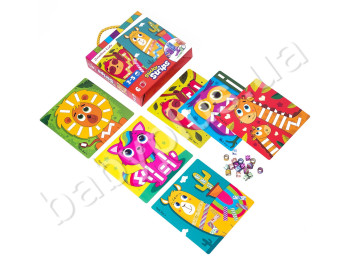 Набор для творчества. Sticky strips. Лама. Vladi Toys VT4433-04 УЦЕНКА