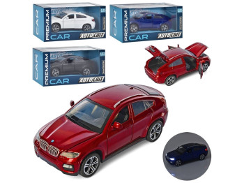 Джип инерционный металлический Premium AP-1759, 14 см, свет и звук.
