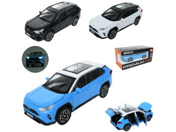 Джип инерционный металлический Premium AP-1989, 20 см, открывается дверь и свет, АвтоСвіт