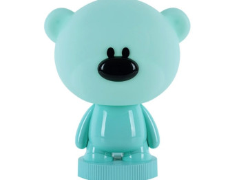 Светильник-ночник LED с аккумулятором Bear зеленый, Kite