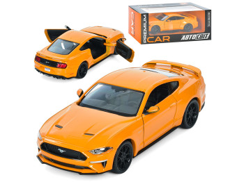 Машинка металева Ford Mustang GT, 20 см, відкриваються двері, АвтоСвіт