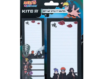 Блок бумаги с клейким слоем Naruto Shippuden, 75 листов, Kite