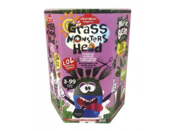 Набор для творчества GRASS MONSTERS HEAD, Danko Toys