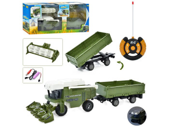Комбайн на радіокеруванні 21 см. Limo Toy M 4953