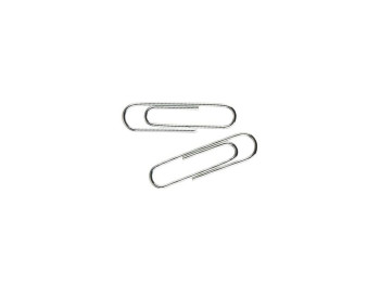 Скрепки оцинкованные  25 мм Axent Delta D4112, 100 шт