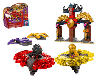 Конструктор LEGO Ninjago Бойовий набір дракона Спін-джитсу, 186 деталей