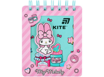 Блокнот на спирали My Melody, 80 листов, клетка, Kite