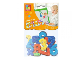 Магнітна гра Цифри і геометричні фігури, Vladi Toys