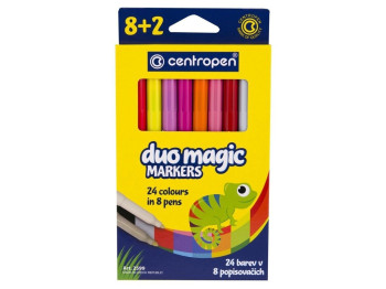 Фломастери Duomagic 10 кольорів. Centropen 2599/10