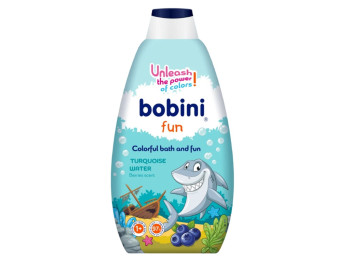 Кольоровий гель для купання та гри Блакитна вода Bobini Fun, від 1 року, 500 мл