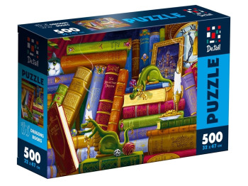 Пазлы Книги о драконах, 500 деталей, De,tail DT500-12