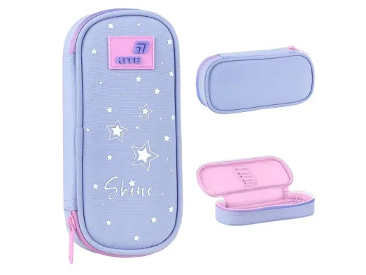 Пенал мягкий с органайзером Kite Twinkle Star K26-662-16, 21 см, на молнии, Kite