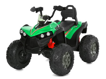Квадроцикл Bambi Race M 6294EL-5, 2х45W, 1х12V/9AH, EVA, MP3, USB, TF, Blutooth, зелений