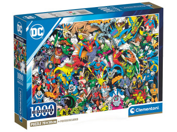 Пазлы Невыполнимое DC Clementoni, 1000 элементов