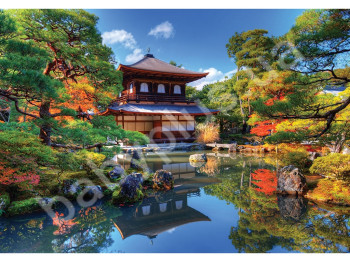 Пазлы картонные 500 элементов серия 12 Ginkaku-ji jemple, Danko Toys