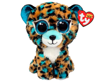 М'яка іграшка Beanie Boos Леопард COBALT 15см. TY 36691