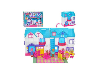 Будиночок для ляльок 1205CD, 61x48x8,5 см, світло і звук, BabyToys